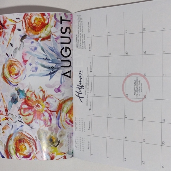 5/$15 Paper Crafting Calendar - Picture 4 of 8